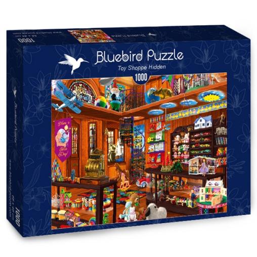 Puzzle Bluebird Tienda de Juguetes Oculta de 1000 Piezas