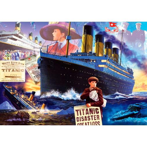 Puzzle Bluebird Titanic de 1000 Piezas