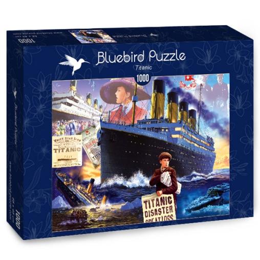 Puzzle Bluebird Titanic de 1000 Piezas