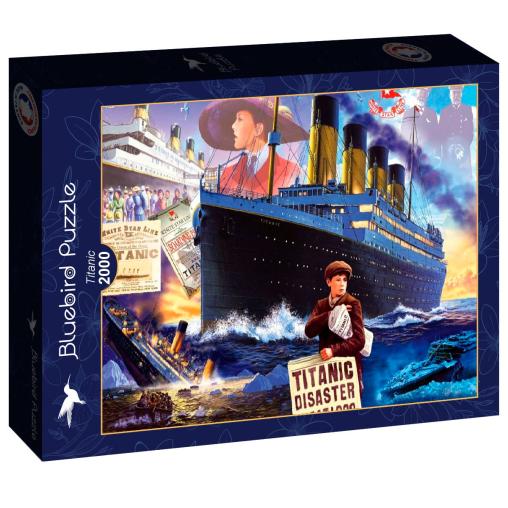 Puzzle Bluebird Titanic de 2000 Piezas