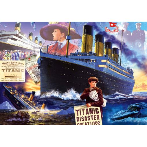 Puzzle Bluebird Titanic de 2000 Piezas