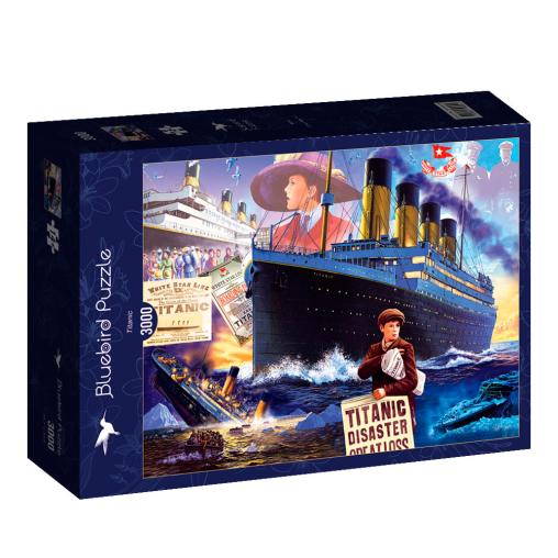 Puzzle Bluebird Titanic de 3000 Piezas