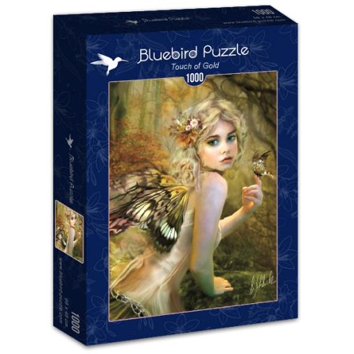 Puzzle Bluebird Toque de Oro de 1000 Piezas