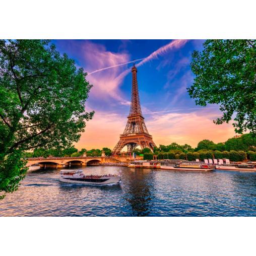 Puzzle Bluebird Torre Eiffel, Paris de 1000 Piezas