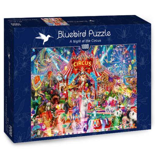 Puzzle Bluebird Una Noche en el Circo de 1000 Piezas