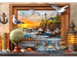 Puzzle Bluebird Vida Marina de 1000 Piezas