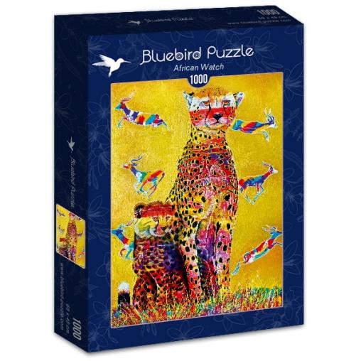 Puzzle Bluebird Vigilantes Africanos de 1000 Piezas