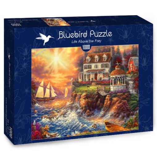 Puzzle Bluebird Viviendo en el Acantilado de 1000 Piezas