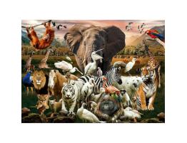 Puzzle Brain Tree Animales de 500 Piezas