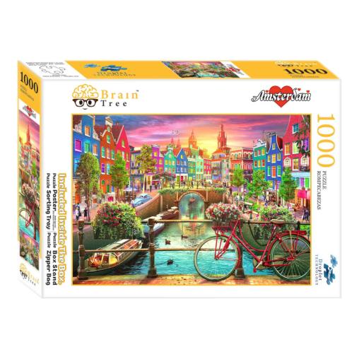 Puzzle Brain Tree Amsterdam de 1000 Piezas