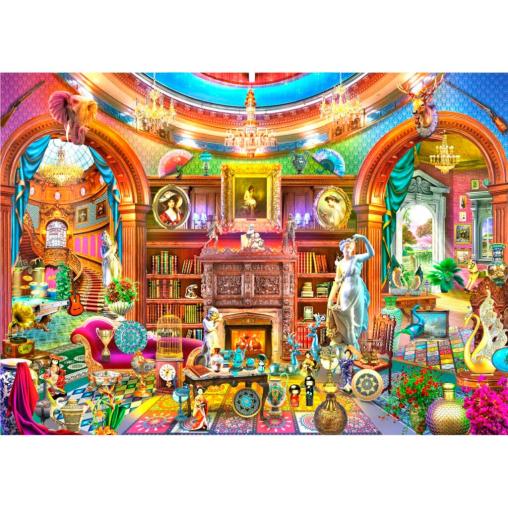 Puzzle Brain Tree Biblioteca Casera de 1000 Piezas