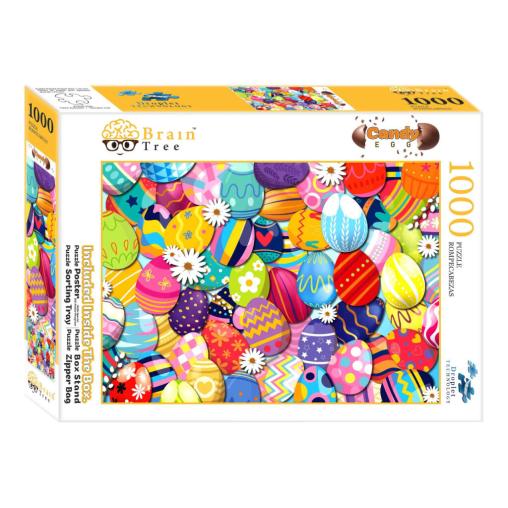 Puzzle Brain Tree Huevos de Pascua de 1000 Piezas