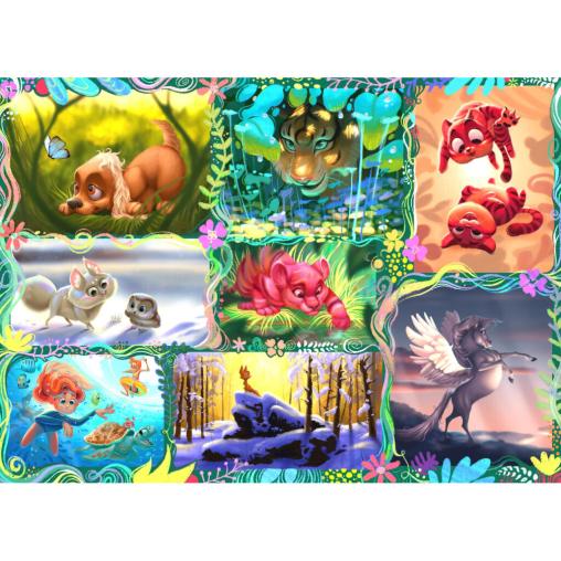 Puzzle Brain Tree Lindos Animales de 1000 Piezas