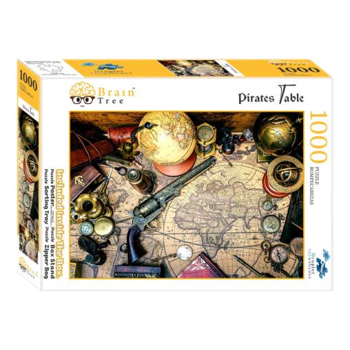 Puzzle Brain Tree Mesa Pirata de 1000 Piezas