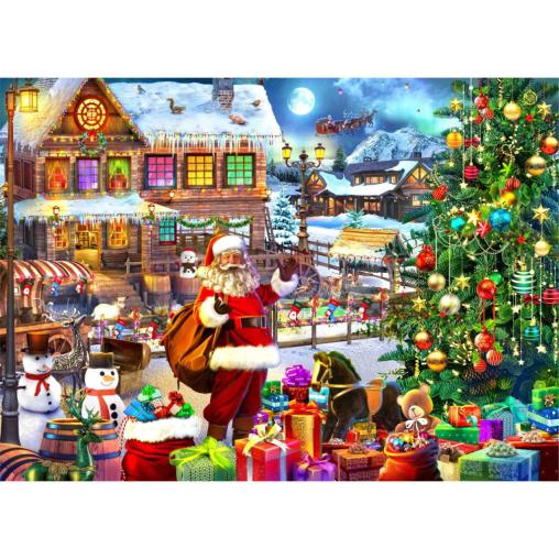 Puzzle Brain Tree Nochebuena de 1000 Piezas