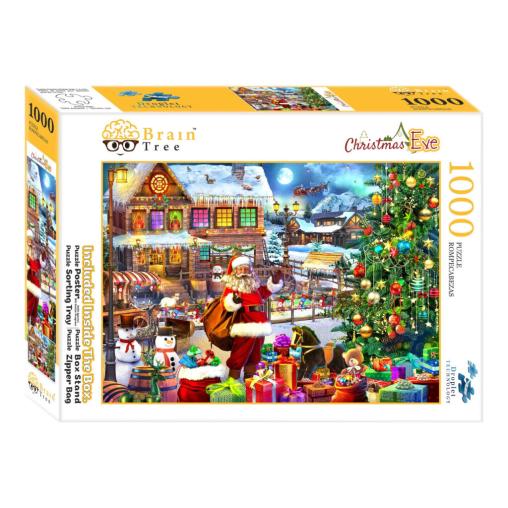 Puzzle Brain Tree Nochebuena de 1000 Piezas