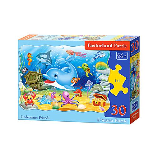 Puzzle Castorland Amigos Submarinos de 30 Piezas