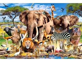 Puzzle Castorland Animales de la Sabana de 1500 Piezas