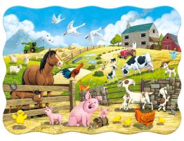 Puzzle Castorland Animales En La Granja de 30 Piezas