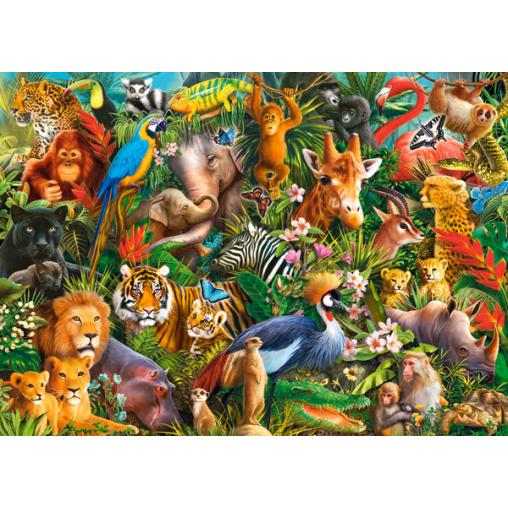 Puzzle Castorland Animales Increíbles de 180 Piezas