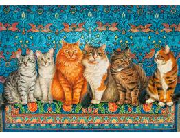 Puzzle Castorland Aristocracia de Gatos de 500 Piezas