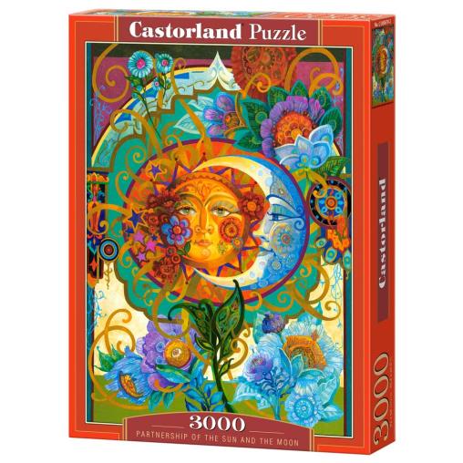 Puzzle Castorland Asociación Del Sol Y La Luna de 3000 Piezas