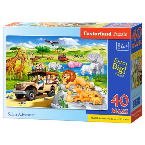 Puzzle Castorland Aventura Safari XXL de 40 Piezas