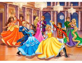 Puzzle Castorland Baile de Princesas de 120 Piezas