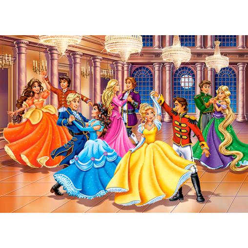 Puzzle Castorland Baile de Princesas de 120 Piezas