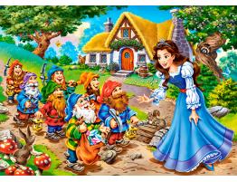 Puzzle Castorland Blancanieves y los Siete Enanitos de 120 Piez