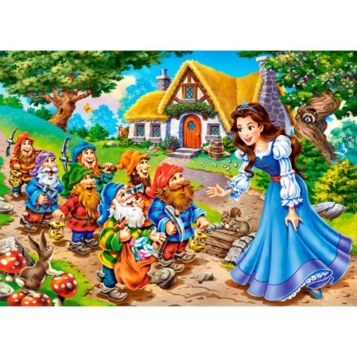 Puzzle Castorland Blancanieves y los Siete Enanitos de 120 Piez