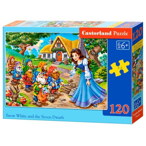 Puzzle Castorland Blancanieves y los Siete Enanitos de 120 Piez