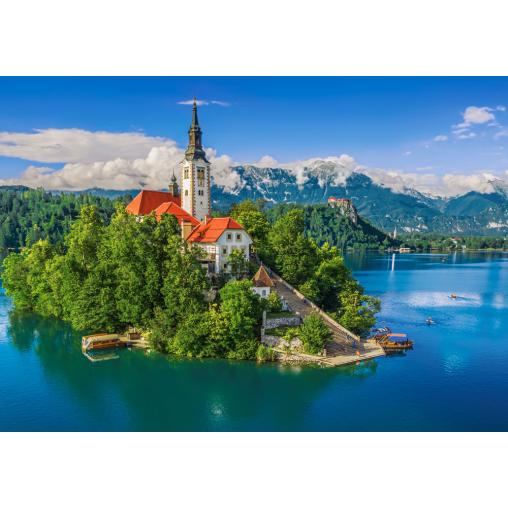 Puzzle Castorland Bled, Eslovenia de 500 Piezas