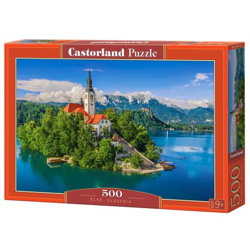 Puzzle Castorland Bled, Eslovenia de 500 Piezas