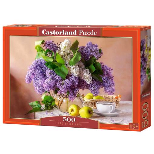 Puzzle Castorland Bodegón de Lilas de 500 Piezas