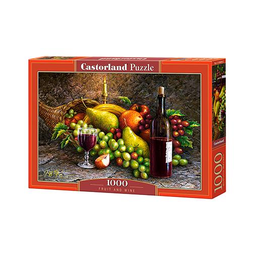 Puzzle Castorland Bodegón de Frutas y Vino de 1000 Piezas