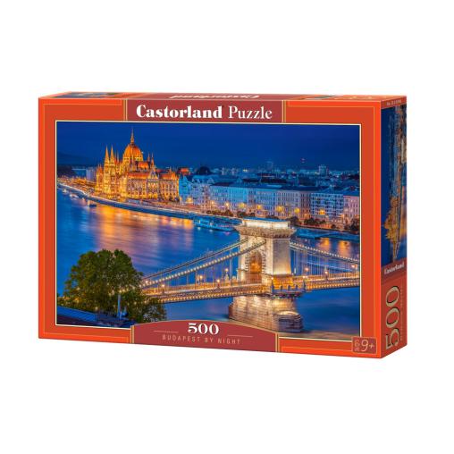 Puzzle Castorland Budapest de Noche de 500 Piezas