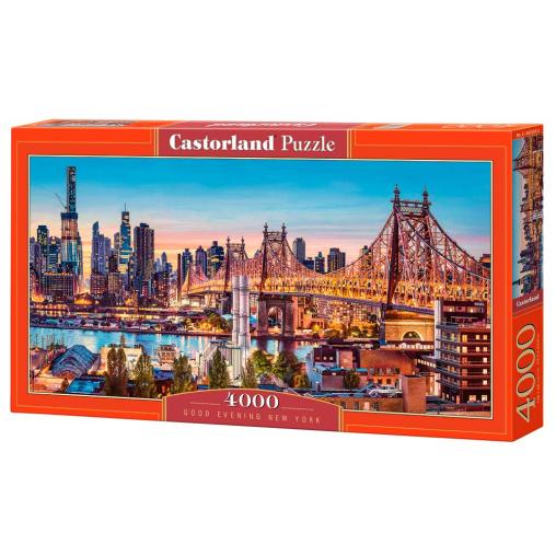 Puzzle Castorland Buenas Noches Nueva York de 4000 Piezas