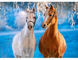 Puzzle Castorland Caballos de Invierno de 260 Piezas