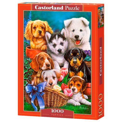 Puzzle Castorland Cachorros de 1000 Piezas