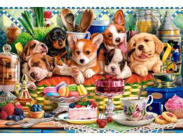 Puzzle Castorland Postre para Cachorros de 1000 Piezas