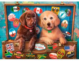 Puzzle Castorland Cachorros Polizones de 300 Piezas