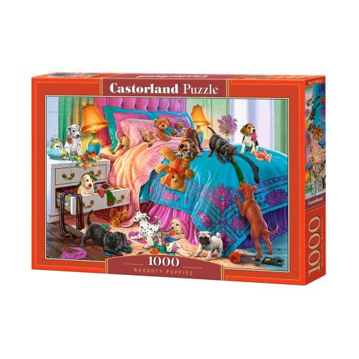 Puzzle Castorland Cachorros Traviesos de 1000 Piezas