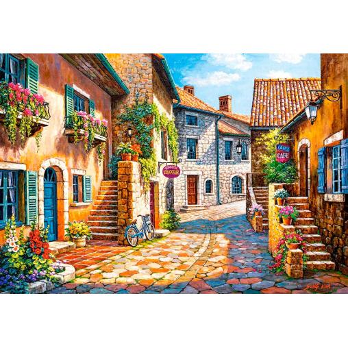 Puzzle Castorland Calle de Pueblo de 1000 Piezas