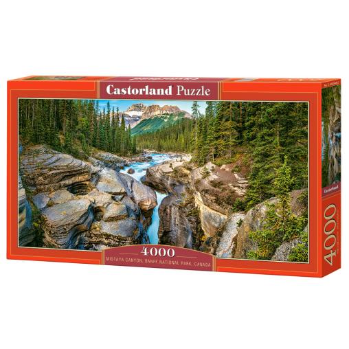 Puzzle Castorland Cañón Mistaya Parque Banff Canadá de 4000 Pzs