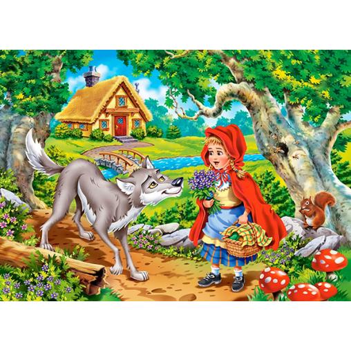 Puzzle Castorland Caperucita Roja de 60 Piezas