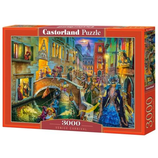 Puzzle Castorland Carnaval de Venecia de 3000 Piezas