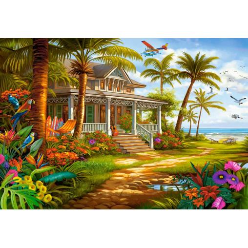 Puzzle Castorland Casa De Las Palmeras de 1500 Pzs