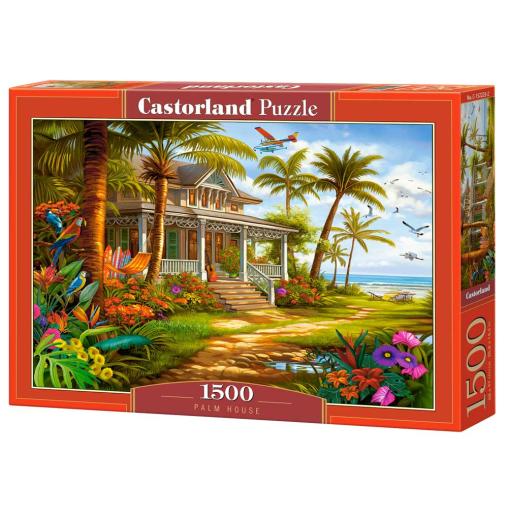 Puzzle Castorland Casa De Las Palmeras de 1500 Pzs