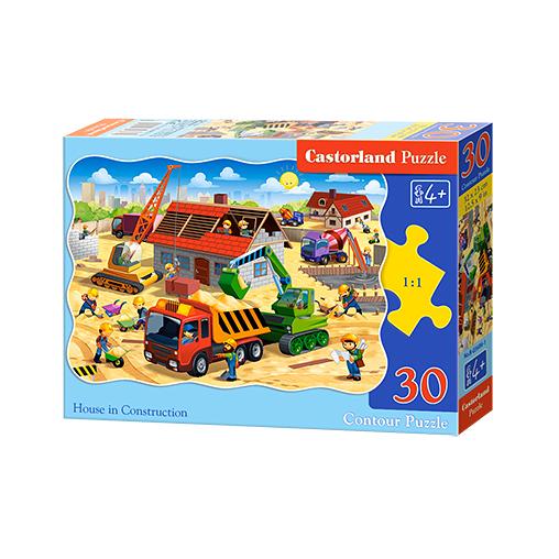 Puzzle Castorland Casa en Construcción de 30 Piezas